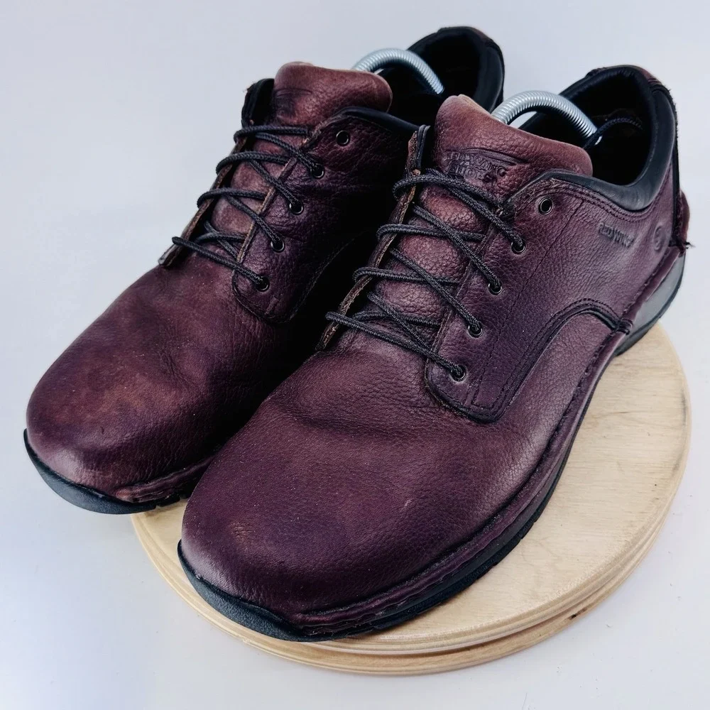 Red Wing 8704 Stitchmax Oxford Shoes Leather Mens Size 11.5 Work Safety Toe